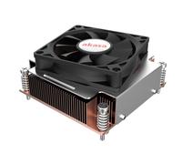 Akasa Intel LGA1700 Processore Raffreddatore ibrido 7 cm Nero, Rame, Grigio 1 pz