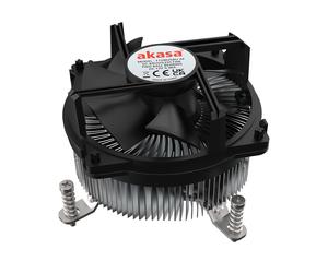 Akasa Intel LGA1700 Raffreddatore ibrido 9 cm Alluminio, Nero 1 pezzo(i) - Nouvo