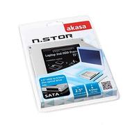 Akasa N.Stor S9-Custodia HDD SSD/Grigio (, Alluminio, plastica)