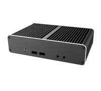 Akasa Newton CAC, progettato per Intel NUC 11 (Atlas Canyon) Mini PC, case Fanless in alluminio con dissipatore SSD M.2, con processori Pentium Silver o Celeron, A-NUC83-M1B
