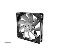 Akasa Otto SF12 | IP68 a Prova di Acqua e Polvere | Ventola di Raffreddamento ottimizzata per Flusso d'Aria PWM da 120 mm | Telaio Staccabile, per custodie PC e Applicazioni industriali | AK-FN110