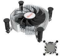 Akasa Raffreddatore Intel® LGA1700 Mini-ITX in Alluminio | Progettato per processori Core™ i9 Fino a 35 W TDP | Raffreddatore CPU a Basso Profilo da 26,9 mm | Dissipatore con Anima in Alluminio |