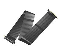 Akasa RISER BLACK XL | Cavo riser PCIe 3.0 | Cavo di prolunga PCIe | Schermatura EMI | 1000 mm | AK-CBPE01-100B