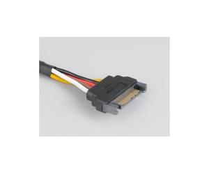 Akasa Sata Power Cable Extension Nero 0,3 m