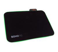 Akasa SOHO R Nero Monocromatico Gomma Alimentazione USB AK-MPD-06RB