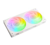 Akasa VEGAS A24 Case per computer, Processore Ventilatore 12 cm Bianco 1 pz