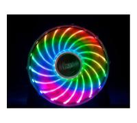 Akasa Vegas X7 Case per computer Ventilatore Nero, Trasparente