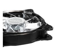 Akasa Vegas X7 Fan 1-pack Sort Transparent 120 mm NEW