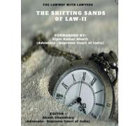 Akash Choudhary Shifting Sands of Law-II (Tascabile)