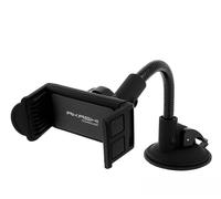 Supporto Smartphone Fissaggio Ventosa Parabrezza Akashi Nero