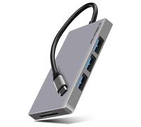 Akashi ALTHUB7IN1TC Hub da USB-C a USB-C/HDMI/USB 3.0/SD/MicroSD