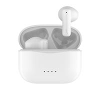 Akashi Cuffie Earbuds Bluetooth 5.4 Custodia ricarica 30h Tasto comando Bianche