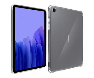 Akashi, Cover per Galaxy Tab A7 10.4 2020 Silicone Bumper, Trasparente
