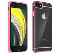 Akashi, Cover per iPhone SE 2020 / 8 / 7 Rigida Antiscivolo, Rosa