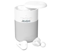 Akashi, Kit audio 2in1: altoparlante 5W e auricolari, Bianco