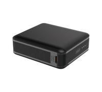Akashi, PowerBank USB-C 10000mAh 22.5W Power Delivery con Indicatori LED, Nero