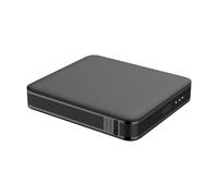 Akashi, PowerBank USB-C 5000mAh 22.5W Power Delivery con Indicatori LED, Nero