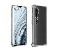AKASHI Protettiva ALTCXIAMIN10AG Cover per Xiaomi Mi Note 10 Pro, Trasparente