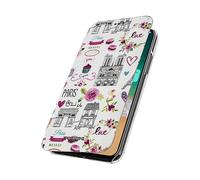 Custodia a libro Akashi Paris per iPhone X/XS