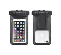 Akashi, Custodia per Smartphone Impermeabile IPX8 10m Finestre Tattili, Nero
