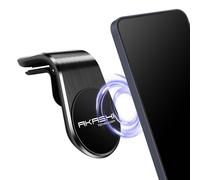 Akashi, Supporto Auto Magnetico Smartphone Rotante, Nero