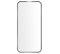 Akashi, Vetro Temperato 9H per iPhone 13 e 13 Pro Smussato, Nero