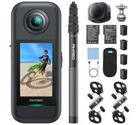 AKASO 360 Motorcycle Combo with 128GB microSD Card