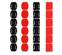 Akaso Apeman, 12 accessori per casco, supporto adesivo piatto curvo per la maggior parte delle action cam, GoPro Hero, Insta360 X5/X4/X3, DJI OSMO Action, Akaso Apeman Sports Cam