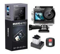 AKASO Brave 4 Pro Action Cam 4K 40M Fotocamera Subacquea, Videocamera wifi