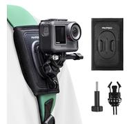 AKASO Clip da Spalla a Fascia per Zaino, Supporto con Sgancio Rapido e Testa Snodata, Compatibile con GoPro Max 13/12/11, Insta360 X5/X4, DJI Action, Accessorio per Action cam