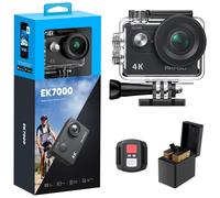 AKASO EK7000 Action Cam 4K 30FPS Fotocamera Subacquea WiFi 20MP Con EIS Custodia