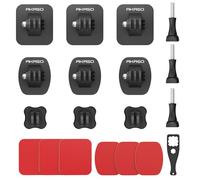 AKASO Supporto adesivo per casco GoPro Hero 13/12/11/10/9/8/7/6, DJI Osmo, Insta360 Action Cam