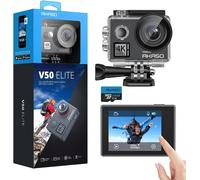 AKASO V50 Elite Action Cam 4K 60FPS Fotocamera Subacquea con microSD 64GB WiFi