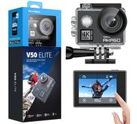 AKASO V50 Elite Action Cam Native 4K/60FPS 20MP WiFi, Fotocamera Subacquea