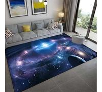 AKASTDF Space Planet rug Starry Sky Carpet in The Li50X70Cm