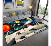 AKASTDF Space Planet rug Starry Sky Carpet in The Li50X70Cm