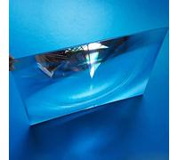 Akatsukiqi Lente di ingrandimento solare concentratore lenti 400x300mm grande lente ottica di plastica solare Fresnel PMMA per proiettore lunghezza focale 600mm 1pc (diametro: 400x300mm, lunghezza