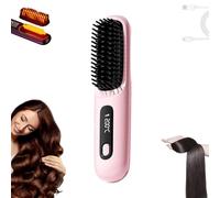 Akayoo Bellabrush PRO, Spazzola lisciante,Spazzola elettrica lisciante per Capelli,Spazzola riscaldata Portatile,Bellabrush PRO Hair Brush,Heated Hair Brush,Adjustable Temperature Anti-Scald