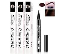 Akayoo Sheglam Sopracciglia,Matita Piatta per Sopracciglia,Essence Make Up Gel Sopracciglia,Matita Sopracciglia Microblading,2024 New Magic 4-Tip Eyebrow Pencil,Magic 4-Tip Eyebrow Pencil-3pcs-B