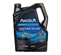 AKCELA UNITEK PLUS 10W40 DA 5 LT OLIO MOTORE SEMISINTETICO 750 ORE CK-4 TRATTORE