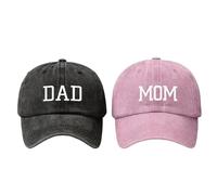 AKCHDZAW Cappello Uomo papà Mamma Retro Street Feng Shui Lavaggio Cappelli da Baseball per Uomo E Donna Tempo Libero attività All'Aperto Parasole-E