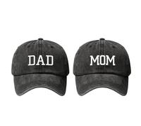 AKCHDZAW Cappello Uomo papà Mamma Retro Street Feng Shui Lavaggio Cappelli da Baseball per Uomo E Donna Tempo Libero attività All'Aperto Parasole-A