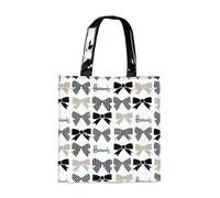 AKCHDZAW Zaino Tote Shopping Bag Riutilizzabile Impermeabile Borsa A Tracolla London Style Borsa Donna Shopper Borsa (C)