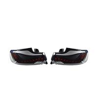AKD Car Styling Compatibile for BMW M2C F22 F23 F87 218 220i 2014-2022 LED Dinamico Segnale Lampada di Coda DRL Freno Reverse Accessori Auto(Smoke Red one set)