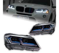 AKD Luci Auto per BMW X3 F25 Faro A LED Lente Del Proiettore 2010-2013 Pre-LCI Testa Della Lampada Anteriore DRL Segnale Accessori Automotive