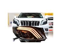 AKD Testa Della Lampada Compatibile for Toyota Prado Faro 2010-2013 Fari Prado DRL Indicatori di direzione Abbaglianti Angelo Occhio lente del proiettore