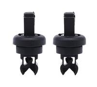 akddaf 2x Clip for ripiano portaoggetti,Compatible With Citroen,for C4 | Compatible With B7,for DS4,for DS5,supporto for staffa,perni,1606854680(2X)