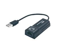 AKDDNZX Cavo OTG da scheda di rete Gigabit USB a RJ45 100 Mbps USB 2.0 con cavo micro dati compatibile con indicatore LED(Adapter)