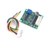 AKDDNZX Regolatore di velocità del motore brushless trifase DC6-20V 60W senza modulo scheda driver BLDC Hall con cavo