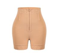 AKDJGFP Guaina Contenitiva Donna Corsetto Modellante for la Vita, Sollevatore di Glutei, Push-up, Mutandine a Vita Alta, Intimo, Controllo della Pancia, Aumento dei Fianchi(Nude,One Size_XS)